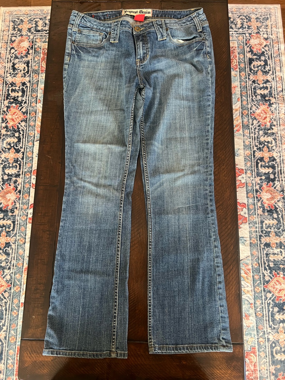 Request Denim Y2K Embroidered Studded Bootcut Jeans Women’s 36